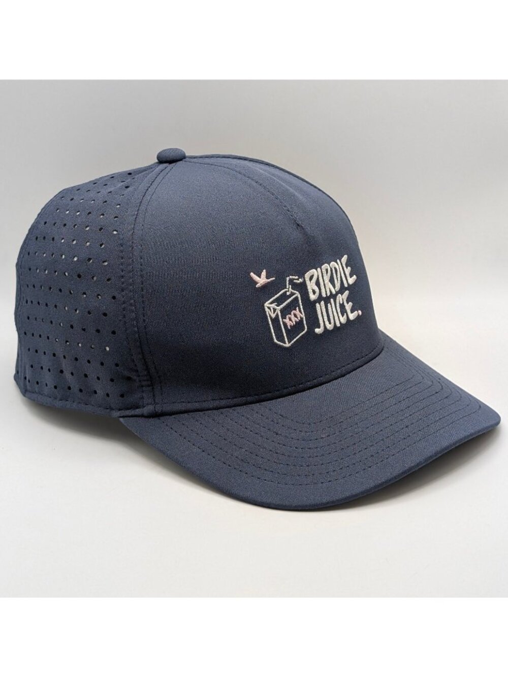 Swannies Golf Hat Cap Snapback Birdie Juice Blue Mesh Unisex Fore